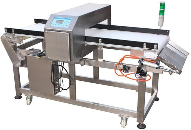 Цифровой умный металлодетектор AEC500C с опускающейся системой отбраковки 